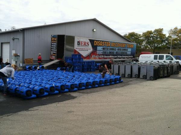 New blower fan shipment. We stock thousands more in the warehouse pictured here.