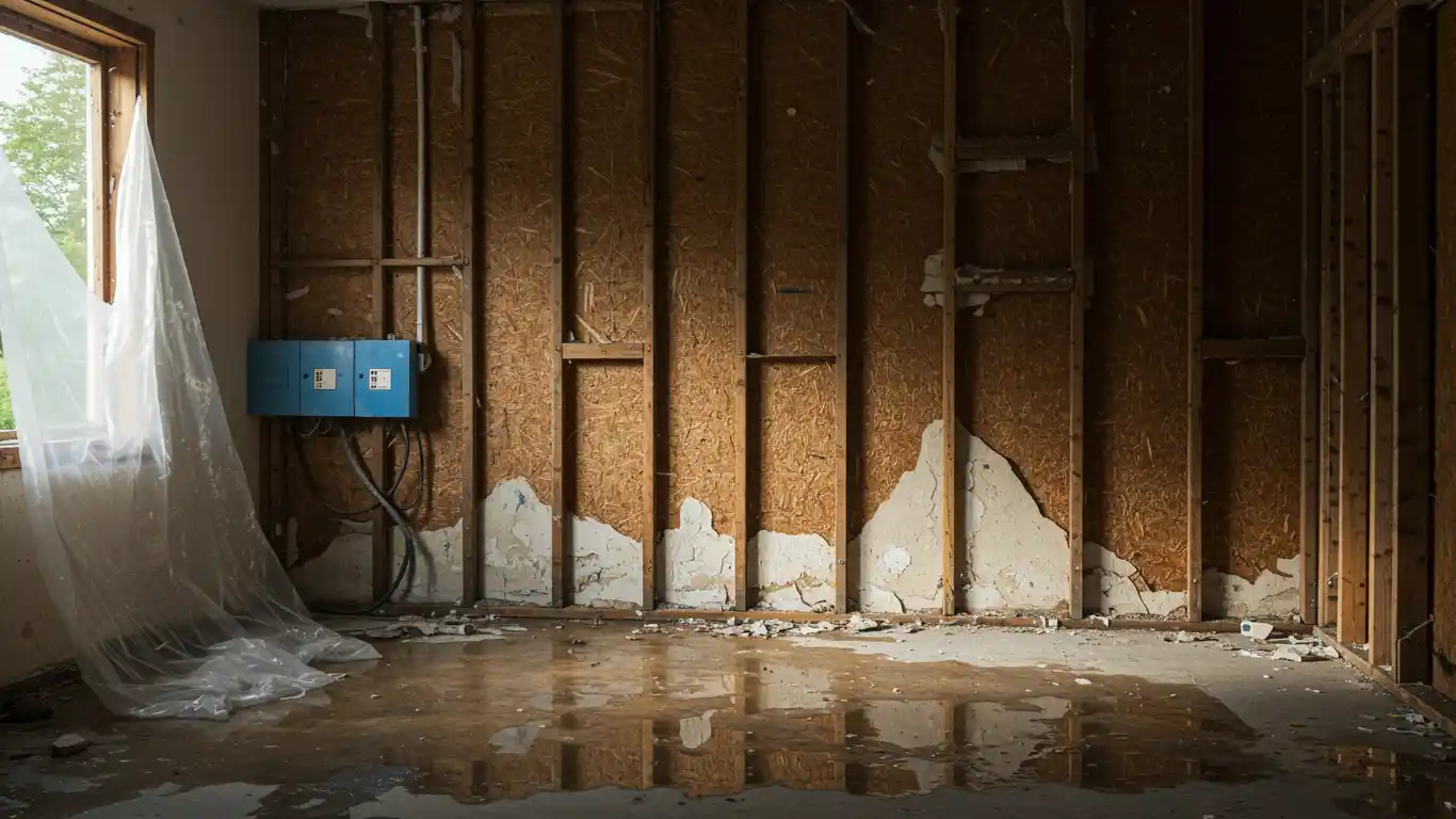 how-to-dry-a-wall-after-water-damage