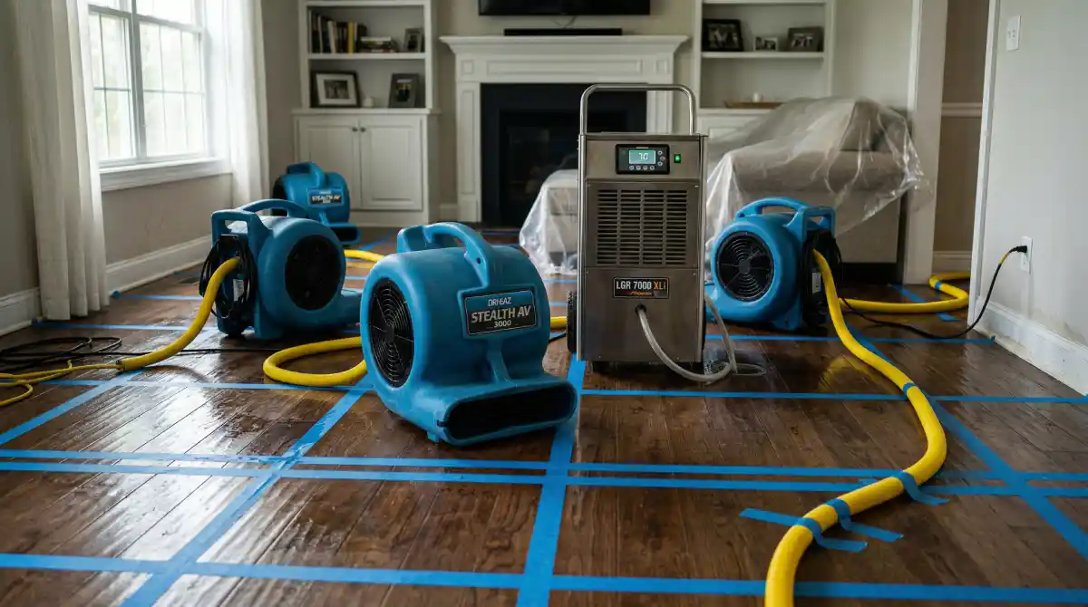 3.-What-Equipment-is-Used-to-Dry-Water-Damaged-Areas