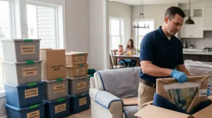 How Contents Pack Out Helps Families Stay Functional During Major Repairs