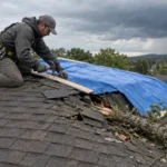 Emergency Roof Tarping Stop The Next Storm From Expanding Damage