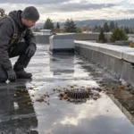 Storm Damage Restoration Why Flat Roof Leaks Show Up Late