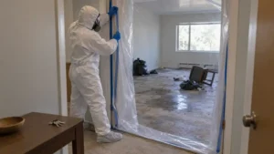 Vacant Rental Biohazard Cleanup Before Turnover Crews Enter
