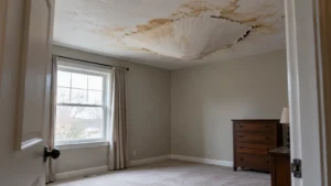 Can Water Damage Cause a Ceiling to Collapse?