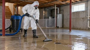 Who Cleans Up Sewage in a Basement? (And Who Pays)